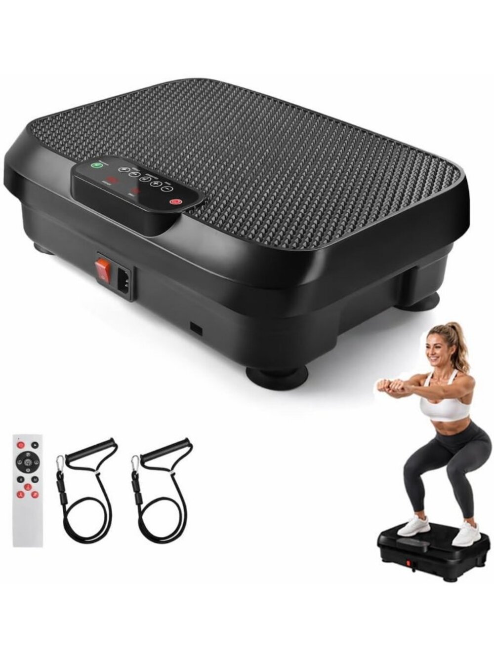 Vibration Plate for Lymphatic Drainage & Weight Loss | Whole Body Workout